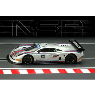 Mosler MT900R Martini grey Racing #63 EVO5 Anglewinder NSR0152AW