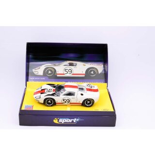 Ford GT 40 Le Mans 1966 Nr. 59  limited sport edition Scalextric C2578A