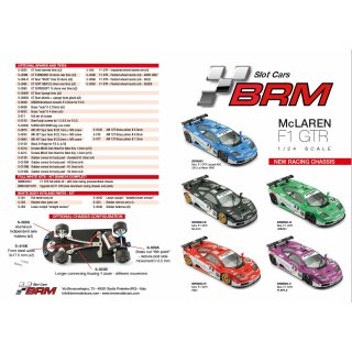 McLaren F1 GTR Gulf Le Mans 1995  Nr.25 slotcar BRM151