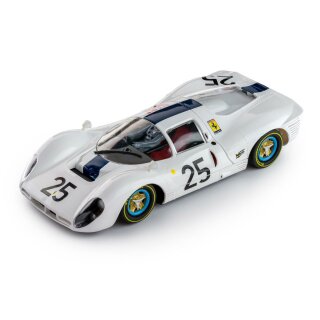 Ferrari 412P Le Mans 1967 No. 25 Policar slotcar PCCar06D