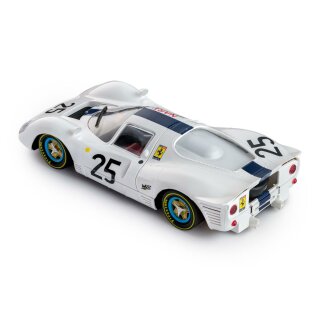 Ferrari 412P Le Mans 1967 No. 25 Policar slotcar PCCar06D