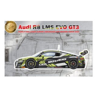 Audi R8 LMS GT3 World Challenge Imola Sketchers Nr.46  1/24 KIT NUNU Modell Kit 24044