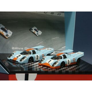 Porsche 917K Daytona Gulf 1970 limited edition twinset