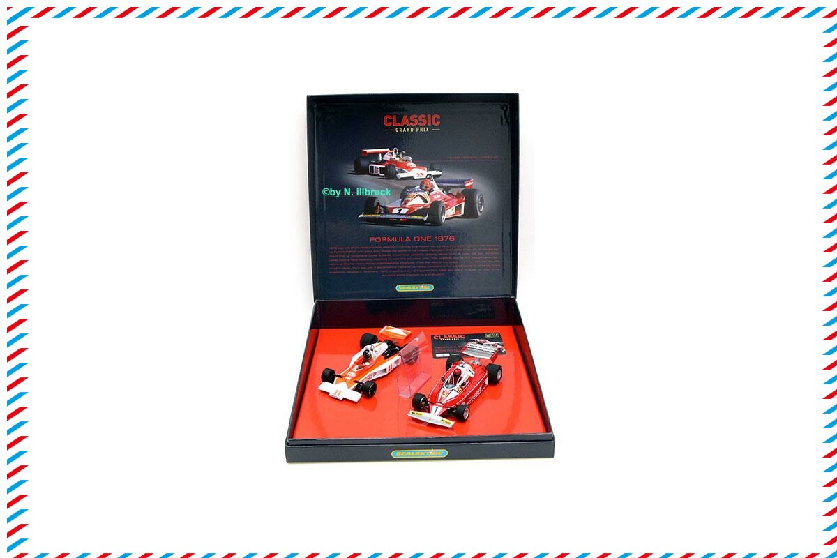 Grand Prix Classic Set Formula 1 Niki Lauda - James Hunt 1976 Ferrari